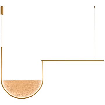 Zambelis PENDANT LED 23171 Висяща лампа 35W/led 3000K,4000K 3412lm IP20
