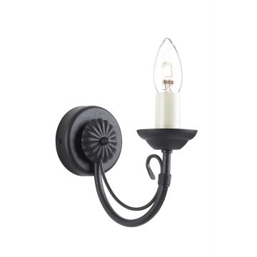 Elstead Lighting CHARTWELL CH1-BLACK Светильник за стена 1x60W/E14