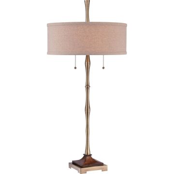 Quoizel HICKMAN QZS-CKHM1879T Масичка лампа 2x60W/E27