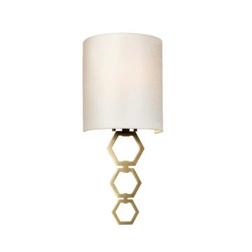 Elstead Lighting Clark CLARK-SMALL-AB Светильник за стена 1x60W/E27
