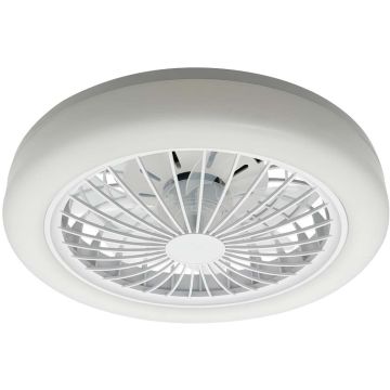 Polux ZAMBIA 341310 Вентилатор 3000K-4000K-6500K +- RGB MAGIC 3200lm ip20