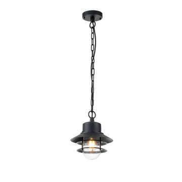 Elstead Lighting Copenhagen COPENHAGEN8-BK Висяща лампа 1x60W/E27 IP44