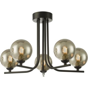 Dar Lighting Cradle CRA5422-01 Таванна лампа 5x25w/g9 ip20