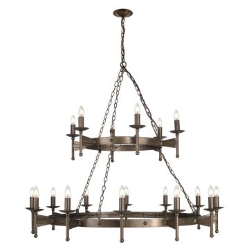 Elstead Lighting CROMWELL CW18-OLD-BRZ Люстра 18x60W/E14