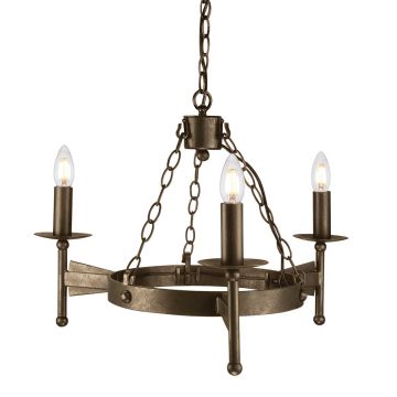 Elstead Lighting CROMWELL CW3-OLD-BRZ Люстра 3x60W/E14