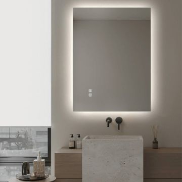 Zambelis MIRROR WITH LED 25391 Огледало 20W/led 3000-4000K 985-1062lm IP44