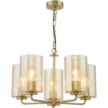 Dar Lighting Daylin DAY0535 Люстра 5x60w/E27 ip20