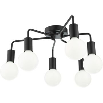 Dar Lighting Dena DEN0622 Таванна лампа 6x60w/e27 ip20