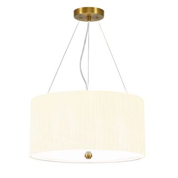 Designer’s Lightbox Pearce DL-PEARCE18-3LT-IV-AB Висяща лампа 3x60W/E27