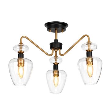 Elstead Lighting ARMAND DL-ARMAND-SF3-AB Таванна лампа 3x40W/E14
