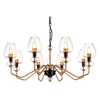 Elstead Lighting ARMAND DL-ARMAND8-AB Люстра 8x40W/E14