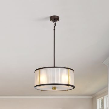 Elstead Lighting CORONA DL-CORONA-3P-BAB Висяща лампа 3x60W/E27