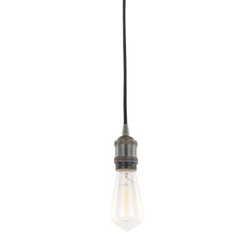 Italux CLASSO DS-M-034 MATT BLACK Висяща лампа 1x60W/E27 IP20