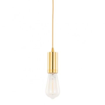 Italux MODERNA DS-M-038 GOLD Висяща лампа 1x60W/E27