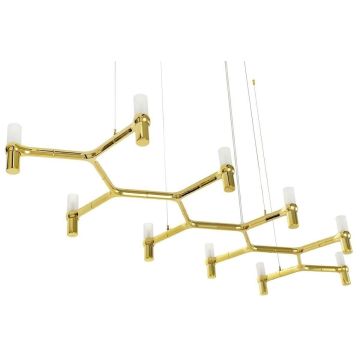 King Home ATOMIC LONG DW-d1005-10C.GOLD Висяща лампа 10x10W/G9 IP20