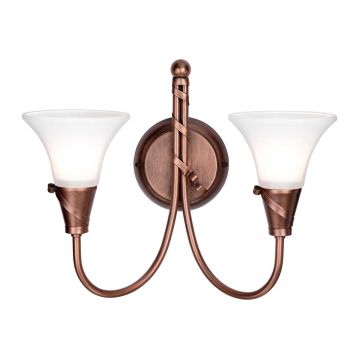 Elstead Lighting EMILY EM2-COPPER Светильник за стена 2x60W/E14