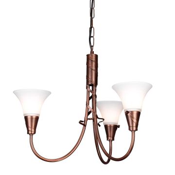 Elstead Lighting EMILY EM3-COPPER Люстра 3x60W/E14