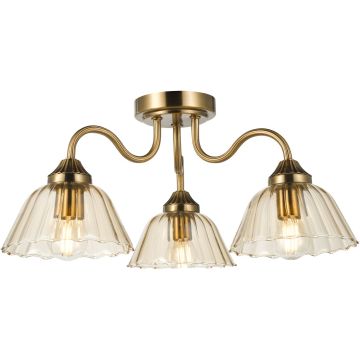 Dar Lighting Erika ERI5363 Таванна лампа 3x40w/E14