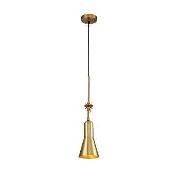 Elstead Lighting Etoile ETOILE-P-S-AB Висяща лампа 1x60 W/E27
