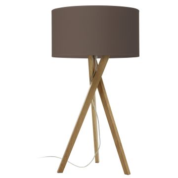 Novolux WOOD 621B-G05X1A-50 Масичка лампа 1x60W/E27 IP20