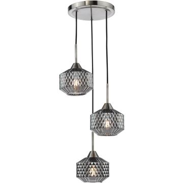 Dar Lighting Fabrienne FAB0338 Висяща лампа 3x40w/e14 ip20