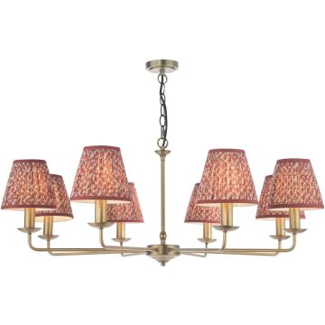 Dar Lighting Favian FAV0863-EST2625 Люстра 8x40w/E14