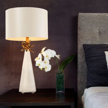 Flambeau NEO WHITE FB-NEO-TL-FR-WHT Масичка лампа 1x60W/E27