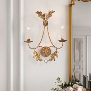 Flambeau SWEET OLIVE FB-SWEET-OLIVE2 Светильник за стена 2x60W/E14