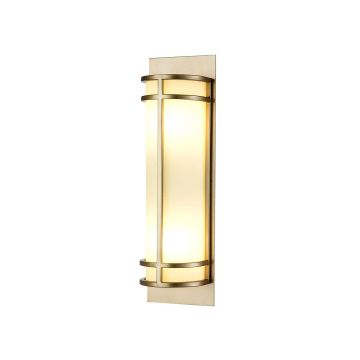 Feiss Fusion FE-FUSION2-PNBR Светильник за стена 2x60W/E27