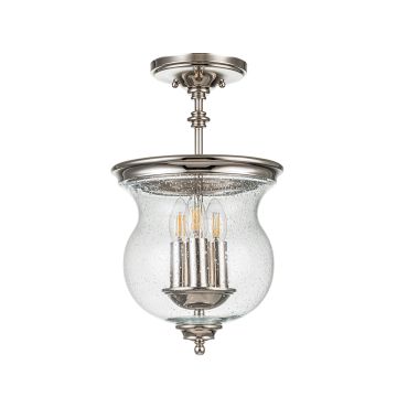 Feiss Pickering Lane FE-PICKERING-LANE-SF-PN Таванна лампа 3x40 W/E14