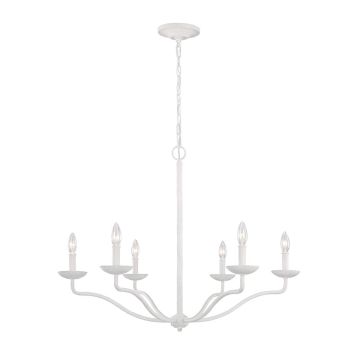 Feiss Annie FE-ANNIE6-PSW Люстра 6x40W/E14