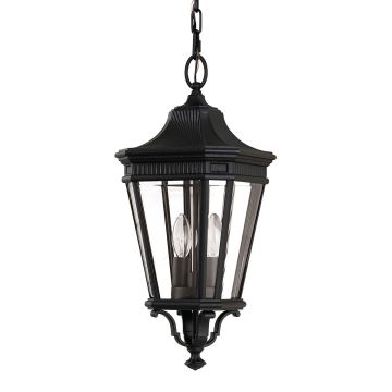 Feiss COTSWOLD LANE FE-COTSLN8-M-BK Висяща лампа 2x60W/E14 IP23