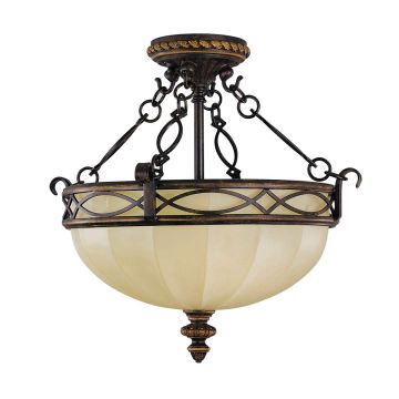 Feiss DRAWING ROOM FE-DRAWING-ROOM-SFC Таванна лампа 2x60W/E27