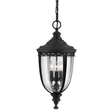 Feiss ENGLISH BRIDLE FE-EB8-L-BLK Висяща лампа 3x60W/E14 IP23