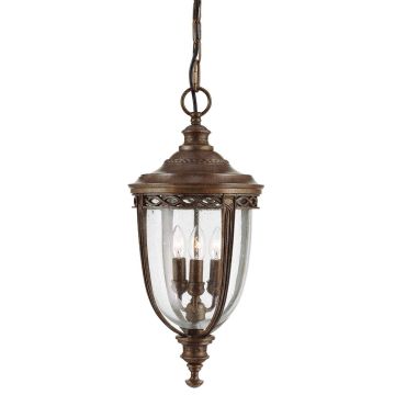 Feiss ENGLISH BRIDLE FE-EB8-L-BRB Висяща лампа 3x60W/E14 IP23