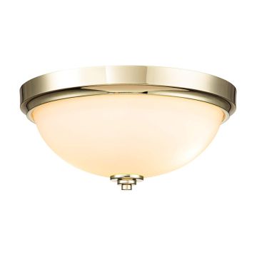 Feiss Malibu FE-MALIBU-F-BATH-PB Таванен светилник 2x60W/E27 IP44