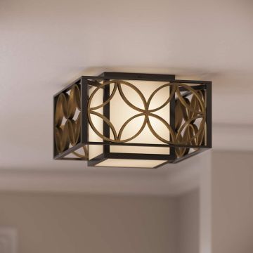 Feiss REMY FE-REMY-F Таванен светилник 2x60W/E27