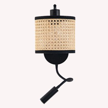 Zambelis WALL LIGHT 20355 Светильник за стена 1x40W/E27+3w/LED 3000K 240lm IP20