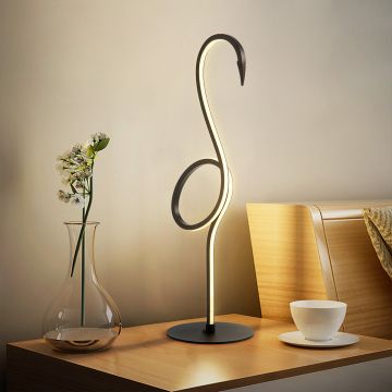 Elstead Lighting Flamingo FLAMINGO-TL-BLK Масичка лампа 1x6 W /LED 3000 K 420 lm