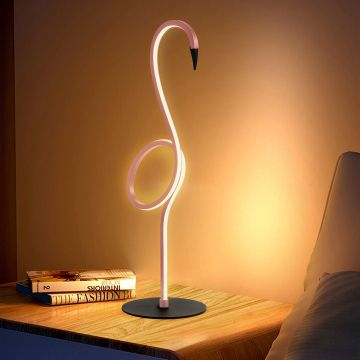 Elstead Lighting Flamingo FLAMINGO-TL-PNK Масичка лампа 1x6 W /LED 3000 K 420 lm