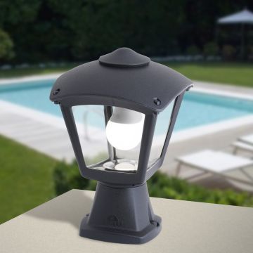 Fumagalli Disma FMG-DISMA-ROBY-BLK Стойка лампа 1x23W/E27 IP55