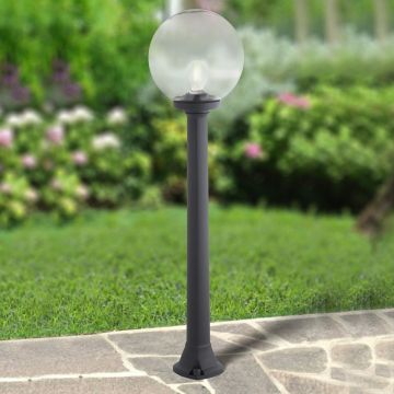 Fumagalli Giaffa FMG-GIAFFA-GLOBE-BLK Стойка лампа 1x23W/E27 2700K 800lm IP55