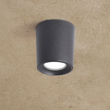 Fumagalli Livia FMG-LIVIA90-BLK Повърхностно светило 1x6W/G9 4000K-2700K 366lm IP55