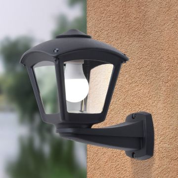 Fumagalli Nardo FMG-NARDO-ROBY-BLK Светильник за стена 1x23W/E27 IP55