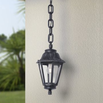 Fumagalli Sichem FMG-SICHEM-ANNA-BLK Висяща лампа 1x23W/E27 IP55