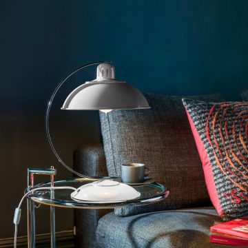 Elstead Lighting FRANKLIN FRANKLIN-GREY Масичка лампа 1x60W/E27