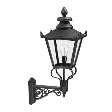 Elstead Lighting GRAMPIAN GB1-BLACK Светильник за стена 1x150W/E27 IP23