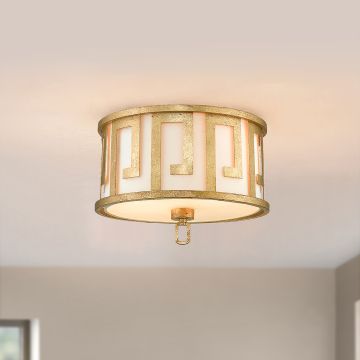 Gilded Nola LEMURIA GN-LEMURIA-F Таванен светилник 2x60W/E27