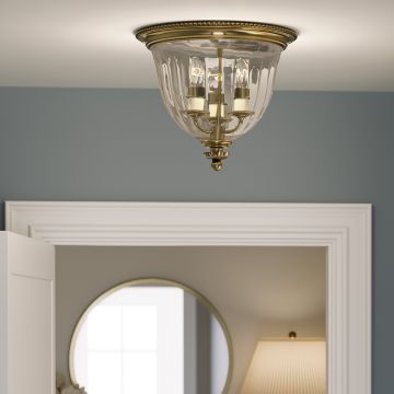 Hinkley Lighting CAMBRIDGE HK-CAMBRIDGE-F-B Таванен светилник 3x60W/E14