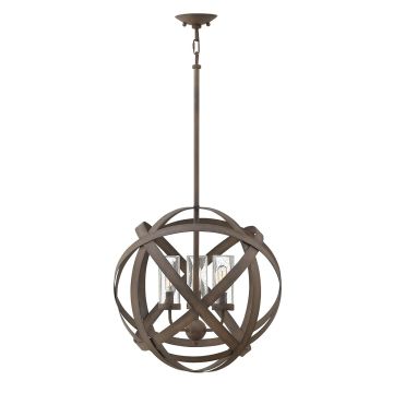 Hinkley Lighting CARSON HK-CARSON-3P Висяща лампа 3x40W/E14 IP44